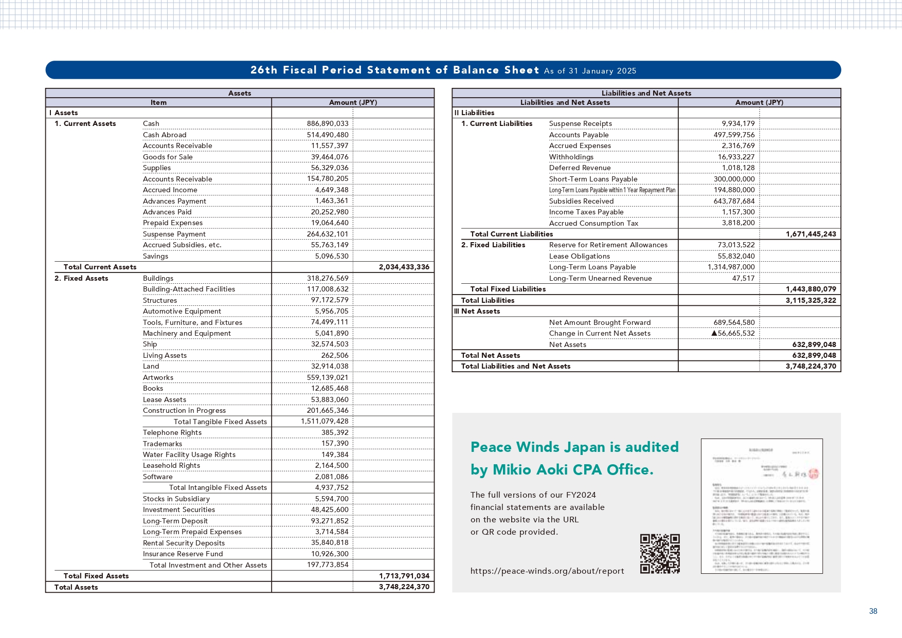 2024 Financial Statement FY2024 (PDF)